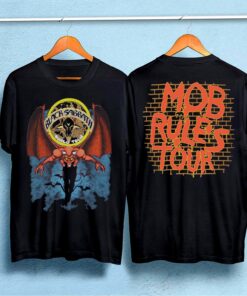 Vintage 1981 Black Sabbath Mob Rules Tour T-Shirt