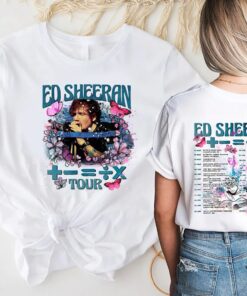 Ed Sheeran Tour Shirt, Butterfly The Mathematics Tour 2023 Shirt, Bad Habits Tour Shirt
