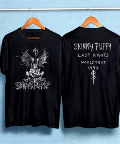 Vintage 1992 Skinny Puppy The Last Rights World Tour T-Shirt