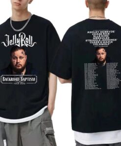 Jelly Roll 2023 Tour Shirt , Backroad Baptism Tour Shirt