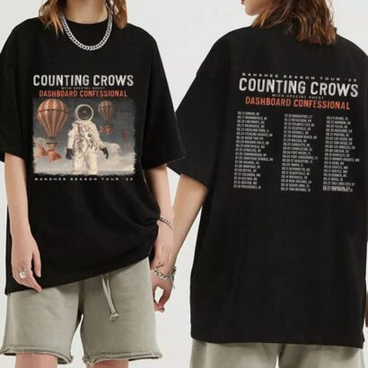 Counting Crows Banshee Season Tour 2023 Shirt, Counting Crows Band Shirt