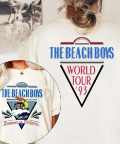 Comfort Colors The Beach Boys Shirt, Summer In Paradise 93 Tour Shirt