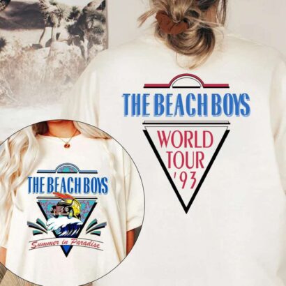 Comfort Colors The Beach Boys Shirt, Summer In Paradise 93 Tour Shirt