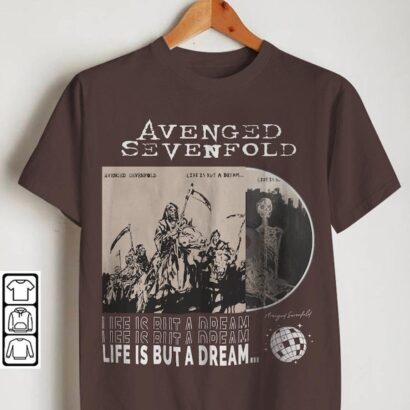 Avenged Sevenfold Shirt, Album Life Is But a Dream Tee