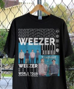 Weezer Shirt, Weezer World Tour 2023 Tickets Album Weezer Tee