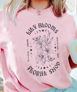 Comfort Color Lily Bloom's Floral Shop Shirt, It Ends With Us Shirt, Colleen Hoover Shirt