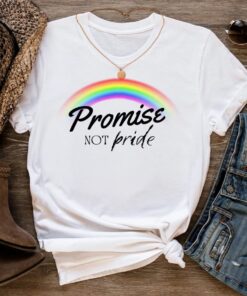 Promise Not Pride shirt, Christian Rainbow Shirt