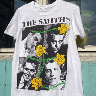 The Smiths shirt, The Smiths Daffodils shirt Morrissey Johnny Marr Tee