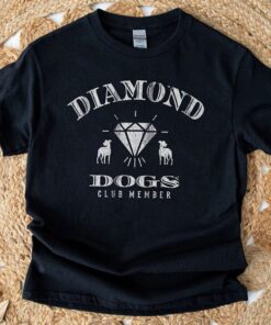 Diamond Dogs Club T-Shirt, Funny Distressed Richmond Shirt