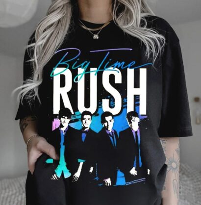 Big Time Rush Pastel Color Shirt, Can't Get Enough Shirt, Big Time Rush Tour Shirt