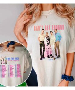 Big Time Rush Tour Shirt, Big Time Rush Band Cant Get Enough Tour Shirt