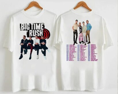 Big Time Rush Tee, Big Time Rush Band Tour 2023 Shirt, Can't Get Enough Tour Shirt