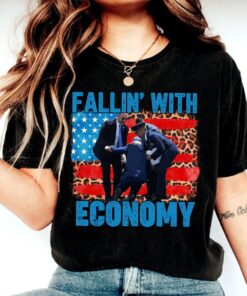Falling with Economy Shirt, Happy 4th of July shirt, Joe Biden T-Shirt, Biden Failed Shirt