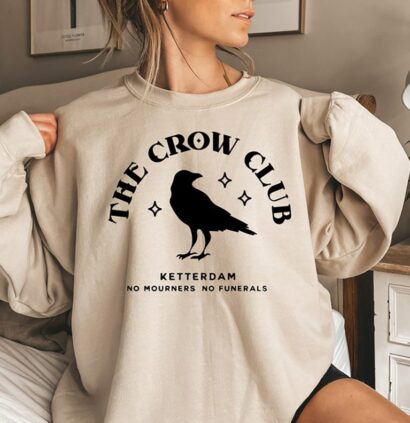 Ketterdam Crow Club Sweathirt, Six of Crows Tee