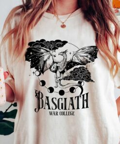 Basgiath War College Comfort Color Shirt, Fourth Wing Shirt, Fourth Wing Riders Quadrant Shirt