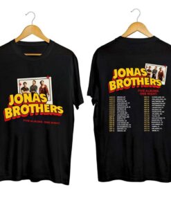 Jonas Brothers Shirt, Jonas Brothers Five Albums One Night The Tour 2023 Shirt