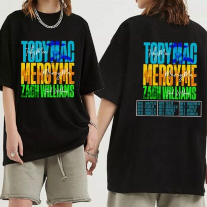 TobyMac Tee, MercyMe and Zach Williams 2023 Tour Shirt