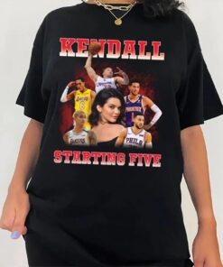 Kendall Starting Five Shirt, Loahaddian Kendall Jenner Team Shirt, Kendall Starting Five Tee Shirt