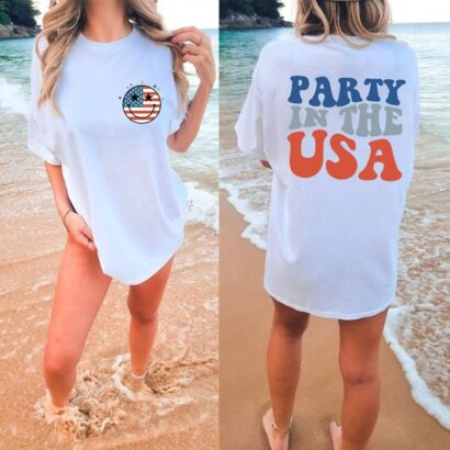 Party in the USA Shirt, Fourth of July Shirt