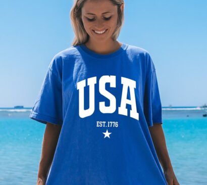 USA Tee, Memorial Day Party in USA, 4th Of July Tee