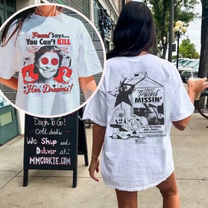 Pearl Cows Milk T-Shirt, Pearl Movie Pearl Says You Can Kill Her Dreams Shirt, Mia Goth Horror Movie Pearl Tee