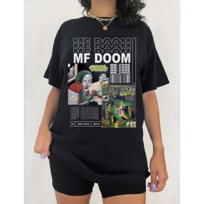 MF Doom Rap Tee, Mf Doom Merch Tshirt