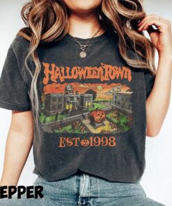 Vintage Halloween town Est 1988 Comfort Colors Tshirt, Halloween town Shirt