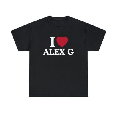 I Love Alex G Shirt