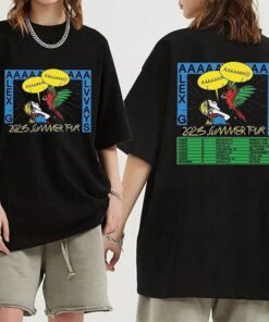 Alvvays and Alex G 2023 Tour Shirt, Alvvays and Alex G Co Headline Tour Shirt