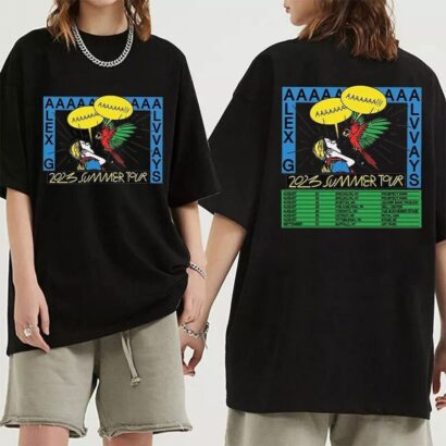 Alvvays and Alex G 2023 Tour Shirt, Alvvays and Alex G Co Headline Tour Shirt