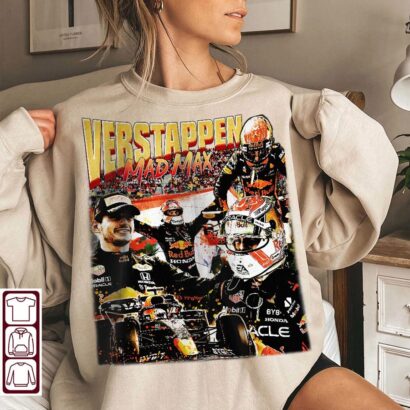 Max Verstappen 90s Vintage, Max Verstappen Bootleg Shirt, Max Verstappen Tee