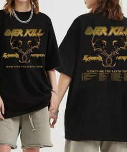 Exhorder and Heathen 2023 Tour Shirt, Scorching The Earth U.S. Tour 2023 Shirt