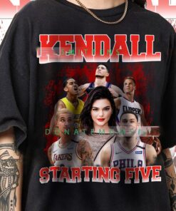 Kendall Starting Five Shirt, Loahaddian Kendall Jenner Team Tee