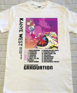 Kanye West Graduation T-Shirt, Kanye West Graphic T-Shirt