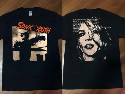 Sonic Youth Bad Moon Rising T-Shirt, Sonic Youth Tour 85 T-Shirt