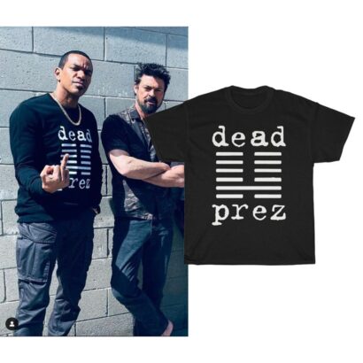 Dead Prez T-shirt, Laz Alonso Dead Prez Crewneck