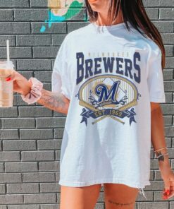 Milwaukee Brewers Shirt, Milwaukee Baseball Tee