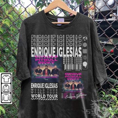 Enrique Iglesias Shirt, Enrique Iglesias Album The Trilogy Tour 2023 Tee