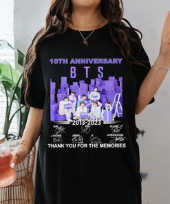 Take Two BTS Shirt, 2023 BTS Festa Tshirt, Thank You for the Memories 2013-2023