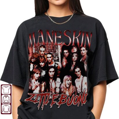 Maneskin Shirt, Maneskin Tee, Zitti E Buoni Shirt