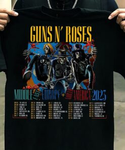 Guns N Roses Tour 2023 Shirt