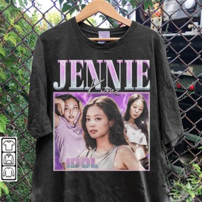 Jennie Kim Movie Shirt, Jennie Kim Dyanne The Idol Movie Tee