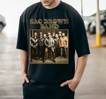 Zac Brown Band Shirt, Zac Brown From The Fire Tour 2023 Tee