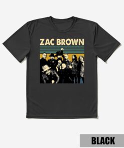 Zac Brown Band T Shirt, Zac Brown Tour Shirt