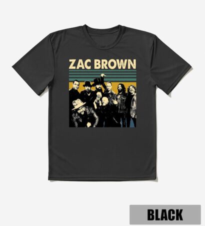 Zac Brown Band T Shirt, Zac Brown Tour Shirt