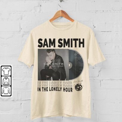 Sam Smith Shirt, Sam Smith Tour 2023 Tickets Album In the Lonely Hour Tee