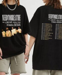 Needtobreathe The Caves World Tour 2023 Shirt, Needtobreathe Band Shirt