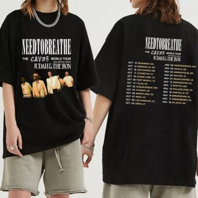 Needtobreathe The Caves World Tour 2023 Shirt, Needtobreathe Band Shirt