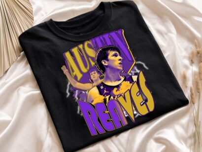 Austin Reaves T-Shirt, Austin Reaves Lakers Tee