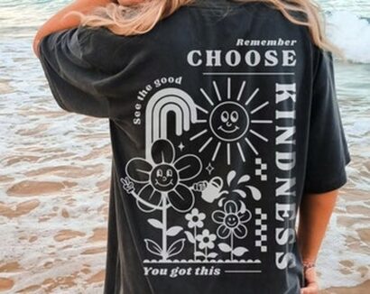 Choose Kindness Tee, Kindness Matters Tee, Comfort Colors T-shirt, Be kind Tee